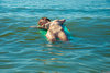 Sweet Young Nudist Girl Floating Naked