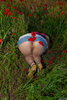 Laurene G. Playing with the Poppies